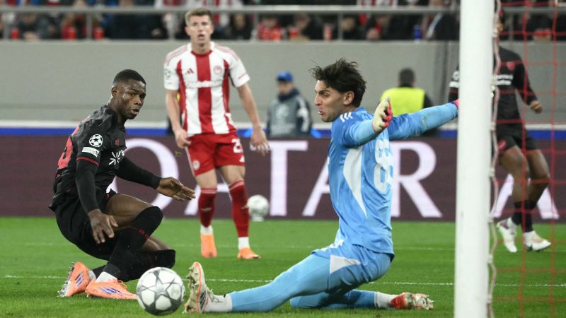 Bảng tỷ lệ kèo trận Bayer Leverkusen vs Olympiakos